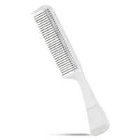 Handle Comb with Narrow-Spaced Rotating Teeth Reduces Hair Loss