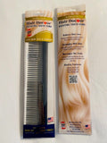 PRO Detangler Comb with EX-LONG Dual-Spaced Rotating PIns reduces hair damage
