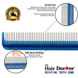 7" Vanity Comb reduces hair loss and damage.  Customer Favorite!  #TH716VA Hair Doctor Products