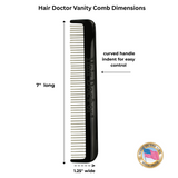 Hair Doctor Vanity Comb – Gently Detangles Wet & Dry Hair Hair Doctor Products