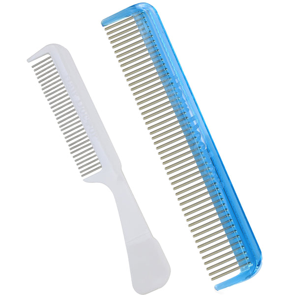 Comb Set with Rotating Pins Detangles and Styles Hair with less damage ...