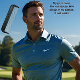 Mini Comb with Rotating Pins Reduces Hair Damage Hair Doctor Products