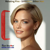 Mini Comb with Rotating Pins Reduces Hair Damage Hair Doctor Products