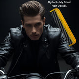 Hair Doctor Beard & Mustache Comb with Smooth Rotating Pins Hair Doctor Products