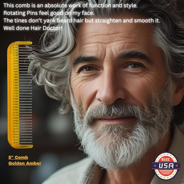 BEARD and MUSTACHE COMBS Hair Doctor Products