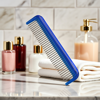 Pocket Comb with Stainless-Steel Rotating Pins Reduces Hair Damage Hair Doctor Products