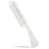 Handle Comb with Silky Smooth Wide Spaced Rotating Teeth - reduces hair loss and breakage Hair Doctor Products