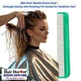 Vanity Comb with Rotating Pins Reduces Hair Damage Hair Doctor Products