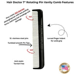 Hair Doctor Vanity Comb – Gently Detangles Wet & Dry Hair Hair Doctor Products