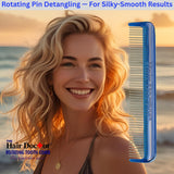 Vanity Comb with Rotating Pins Reduces Hair Damage Hair Doctor Products