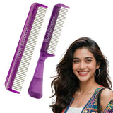 2-Piece Comb Set with Rotating Pins Detangles Hair with less Breakage Hair Doctor Products