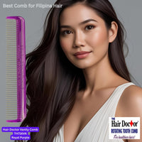 Vanity Comb with Rotating Pins Reduces Hair Damage Hair Doctor Products