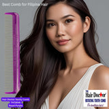 Vanity Comb with Rotating Pins Reduces Hair Damage Hair Doctor Products