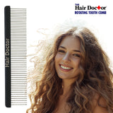 Hair Doctor Extra-Long Dual-Spaced Rotating Pin Comb for Thick, Curly Hair – Less Pulling, Less Breakage, Smoother Hair Hair Doctor Products
