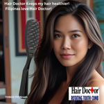 PRO Detangle Brush with Rotating Pins reduces hair damage Hair Doctor Products