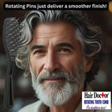 PRO Detangle Brush with Rotating Pins reduces hair damage Hair Doctor Products