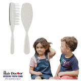 Kids Brush with Rotating Plastic Pins detangles without pulling Hair Doctor Products
