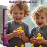 Kids Comb with Gentle Rotating Plastic Teeth and Comfort Tips Hair Doctor Products