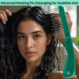 Hair Doctor X-Long Wide Comb with Rotating Pins – Reduces Damage Hair Doctor Products