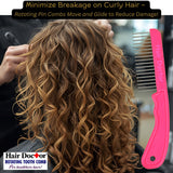 Hair Doctor X-Long Wide Comb with Rotating Pins – Reduces Damage Hair Doctor Products