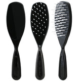 Short Handle Brush, Rotating Plastic Teeth reduces hair loss #TH908 Hair Doctor Products