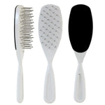 Small Hair Brush with rotating stainless steel teeth reduces hair damage and loss. #TH906 Hair Doctor Products