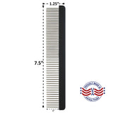 Salon Professional Comb with dual-spaced, Long Rotating Teeth reduces hair loss and damage (TH819L) Hair Doctor Products